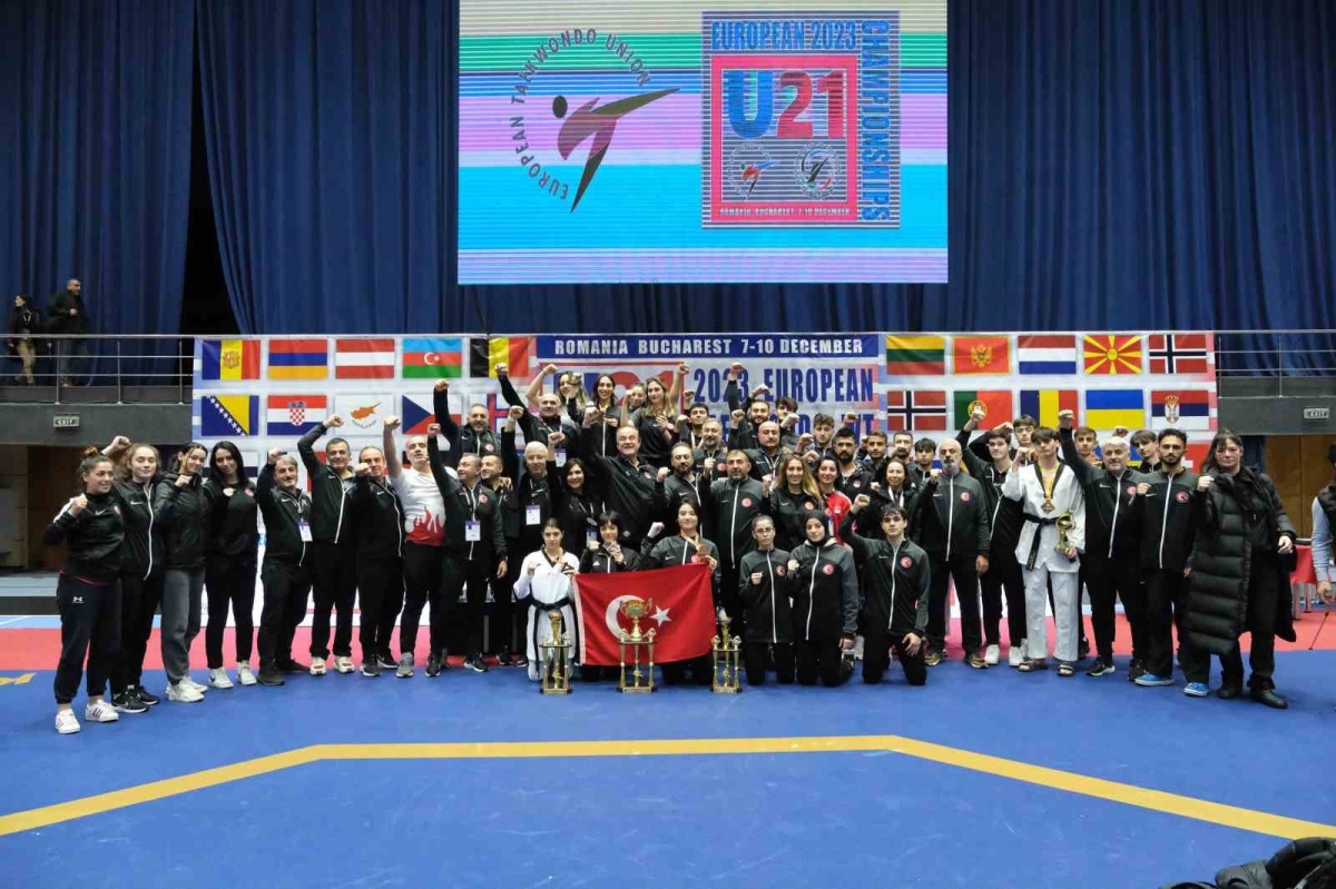 Türkiye, Avrupa Ümitler Taekwondo şampiyonu oldu
