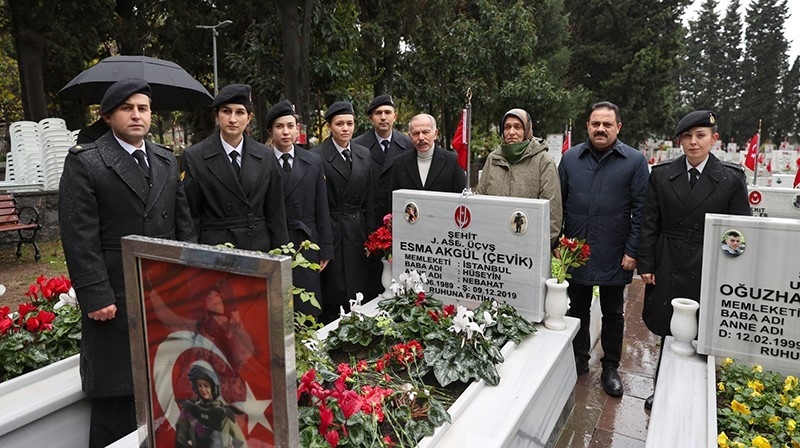 Başkan Atila Aydıner, şehit Esma Çevik’i unutmadı
