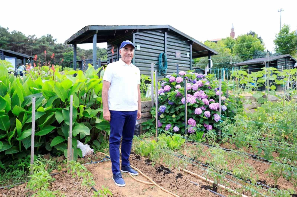 Sultangazi Belediyesi, hobi bahçeleri ile ilçe sakinlerinin doğa özlemini gideriyor
