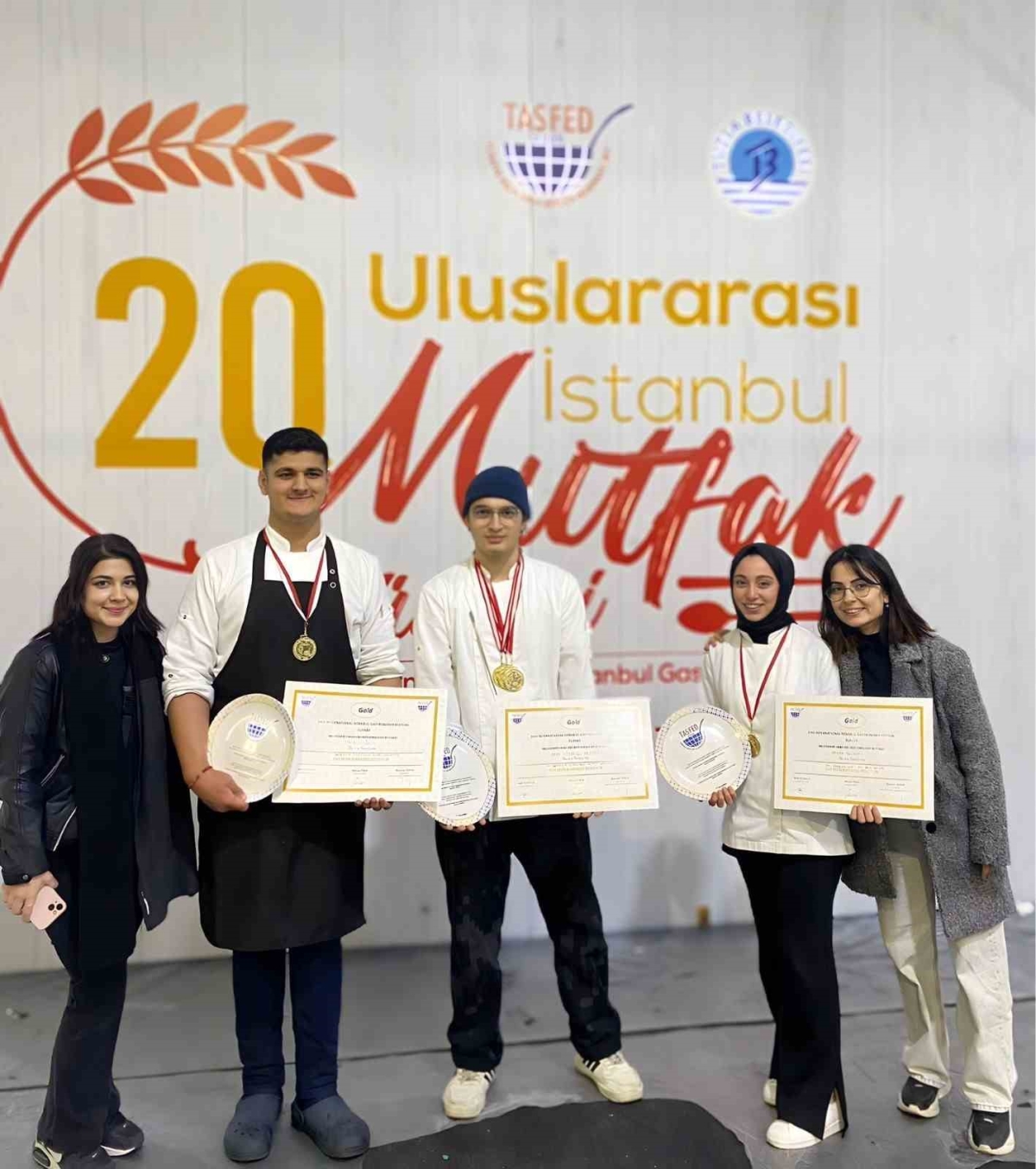 Genç aşçılar Türkiye’ye 3 altın 1 bronz madalya kazandırdı
