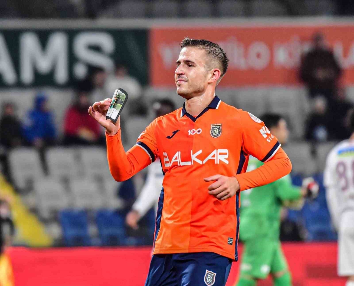 Dimitris Pelkas, Süper Lig’de Başakşehir formasıyla 2. golü attı
