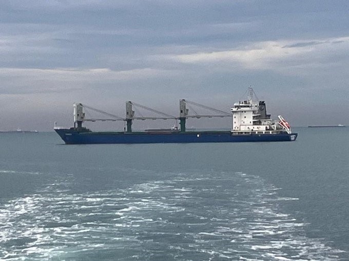 Rusya’dan Slovenya’ya giden kuru yük gemisi İstanbul Boğazı’nda arıza yaptı
