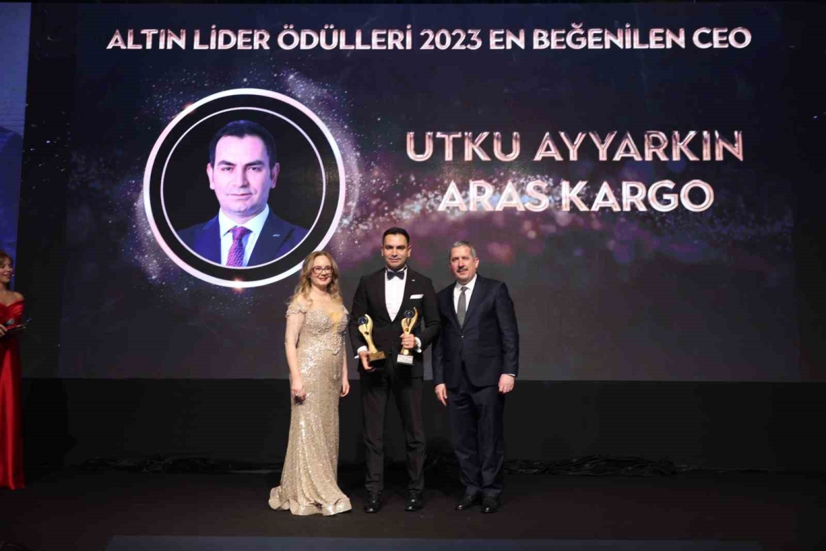 Aras Kargo, Altın Lider Ödülleri’nde 5 ödülün sahibi oldu
