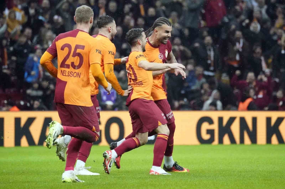 Trendyol Süper Lig: Galatasaray: 3 - Konyaspor: 0 (Maç sonucu)
