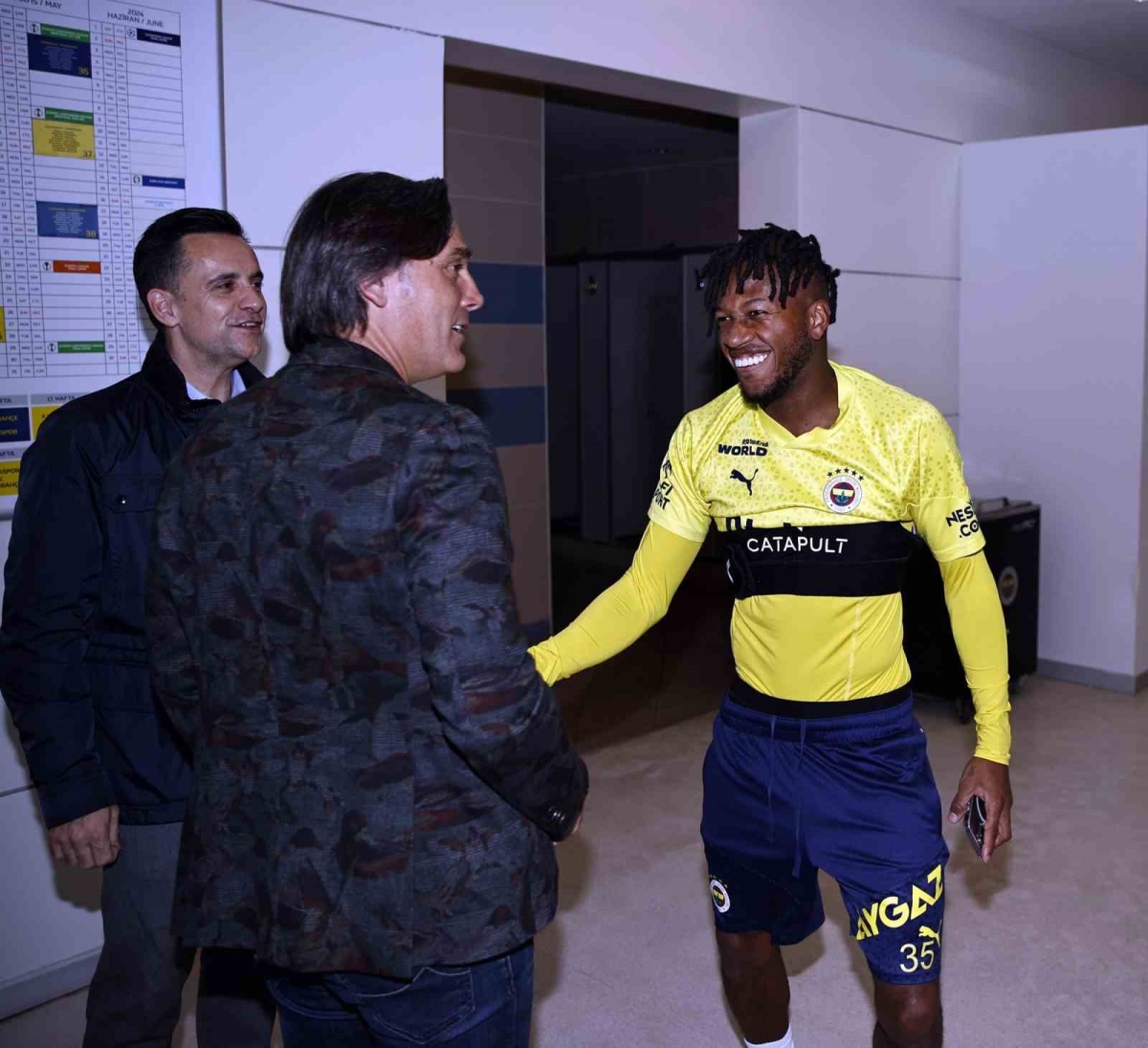 Vincenzo Montella’dan, Fenerbahçe’ye ziyaret
