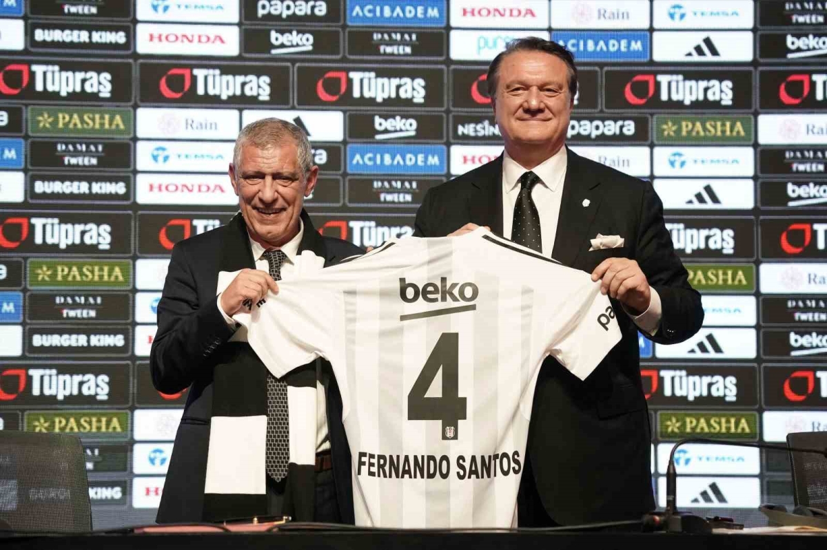 Beşiktaş’ta, Fernando Santos imzayı attı
