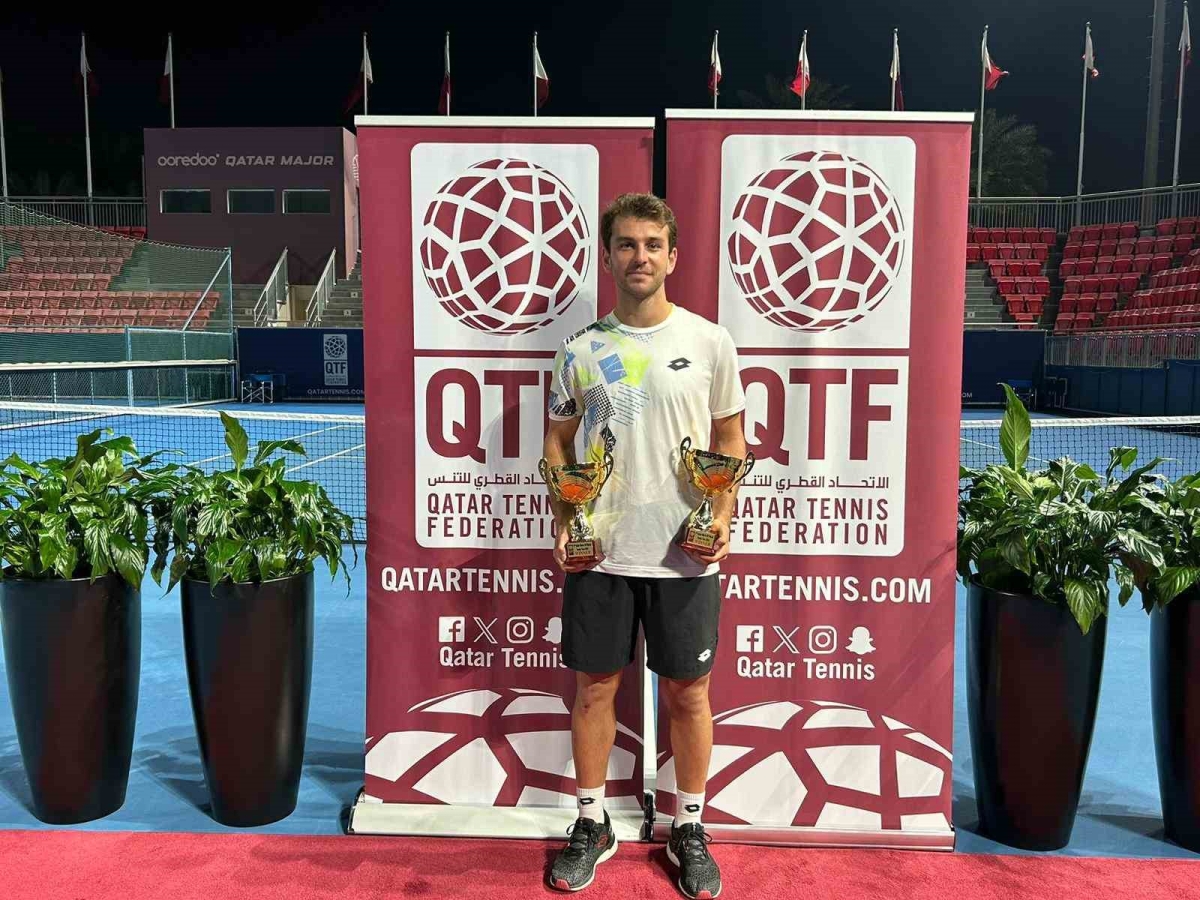 Ergi Kırkın’dan Katar’da çifte şampiyonluk
