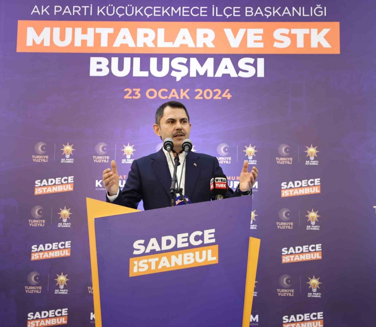İBB Başkan Adayı Murat Kurum: 