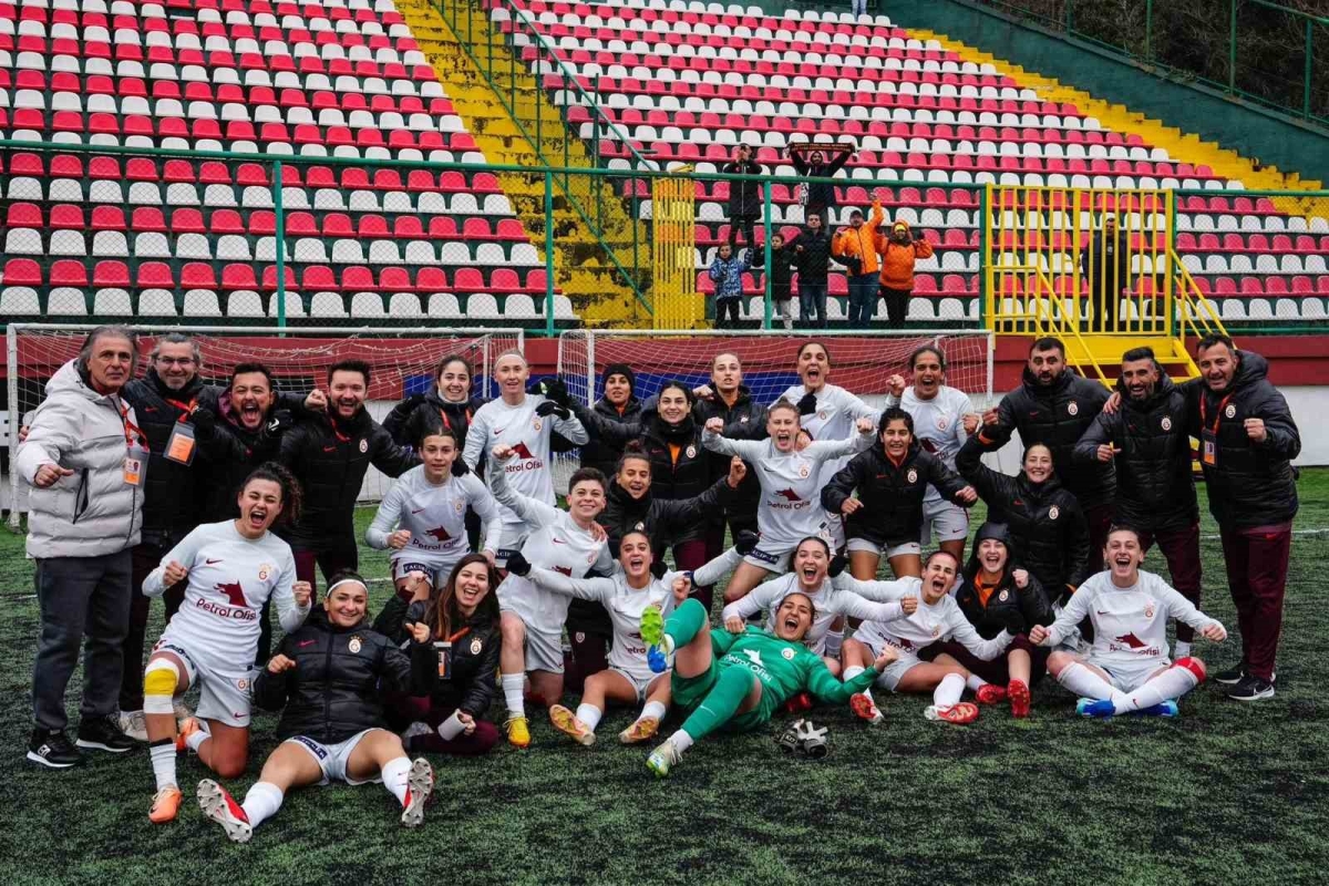 Galatasaray, Turkcell Kadın Futbol Süper Ligi’nde liderliğe yükseldi
