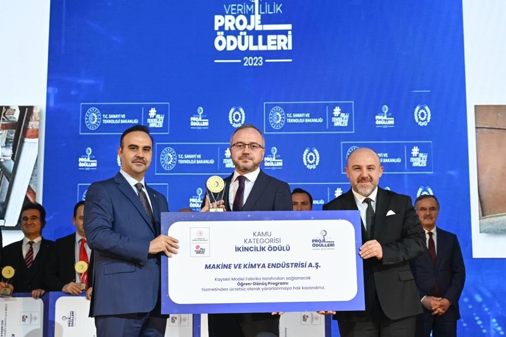 Milli Savunma Bakanlığı, 2023 Yılı Verimlilik Proje Ödül töreninde bir çok alanda ödüle layık görüldü
