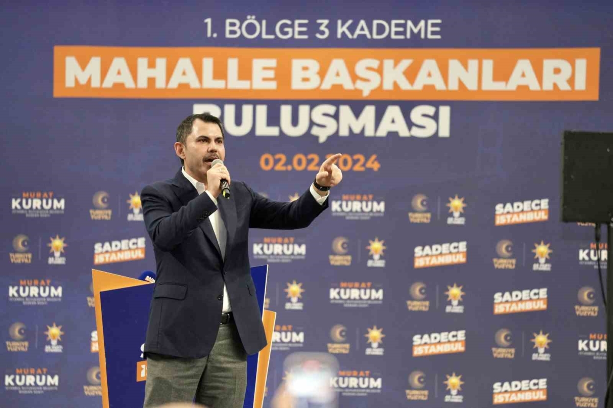 AK Parti İBB Başkan Adayı Murat Kurum: “Bu eller, İstanbul’un kaynaklarını israf etmeyecek”

