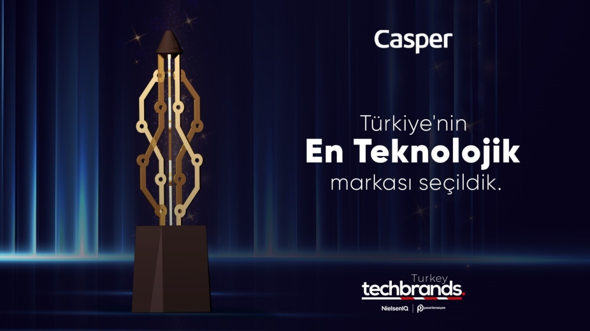 Casper ‘En Teknolojik Bilgisayar Markası’ ödülünü aldı
