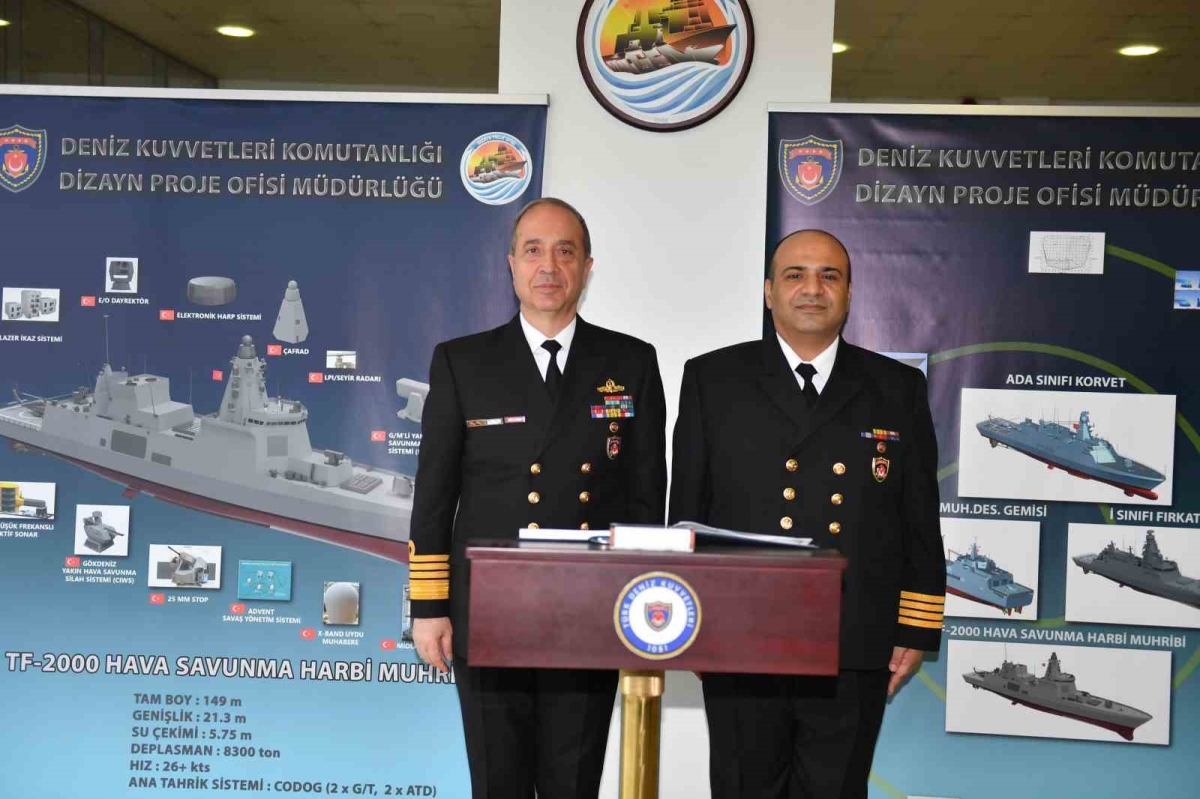 Deniz Kuvvetleri Komutanı Oramiral Tatlıoğlu uçak gemisi konsept tasarımıyla ilgili incelemelerde bulundu
