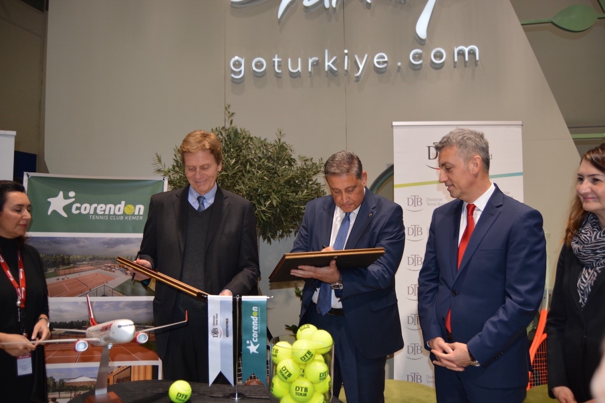 Corendon Turizm Grubu, Alman Tenis Federasyonu’nun seyahat partneri oldu
