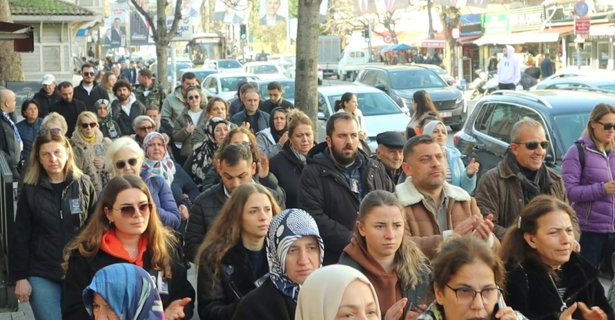 Sarıyer’de vatandaşlar Oğuz Murat Aci için yürüdü
