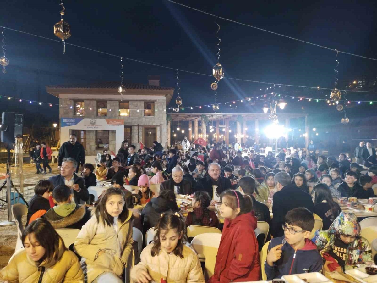 Üsküdar Çocuk Köyünde ilk iftar heyecanı yaşandı
