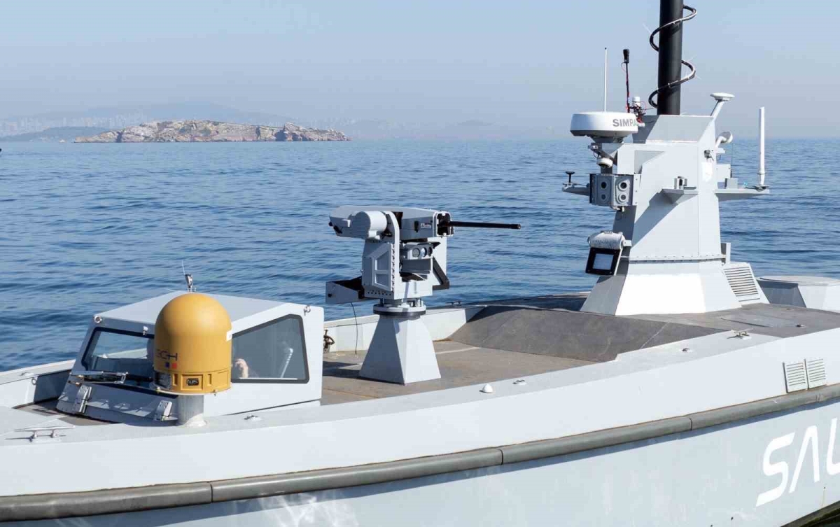 UNIROBOTICS’in deniz tipi kuleleri TRAKON LITE ile donatılan SALVO, testleri başarıyla geçti
