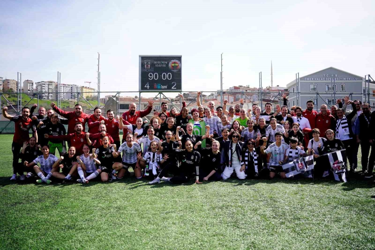 Kadın futbolda 6 gollü derbinin kazananı Beşiktaş
