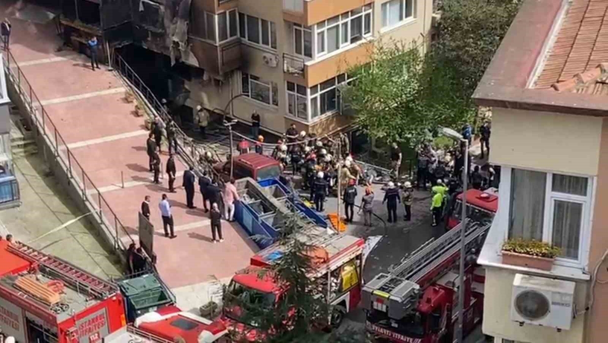 Şişli’de tadilat yapılan gece kulübünde yangın: 8 yaralı
