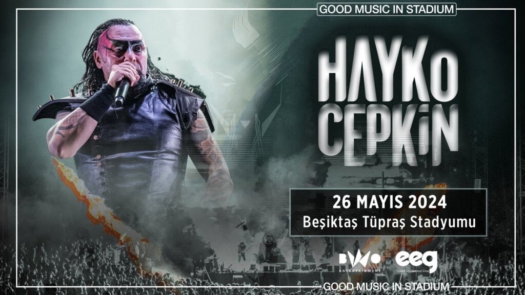 Hayko Cepkin, 26 Mayıs’ta Beşiktaş Stadyumunda
