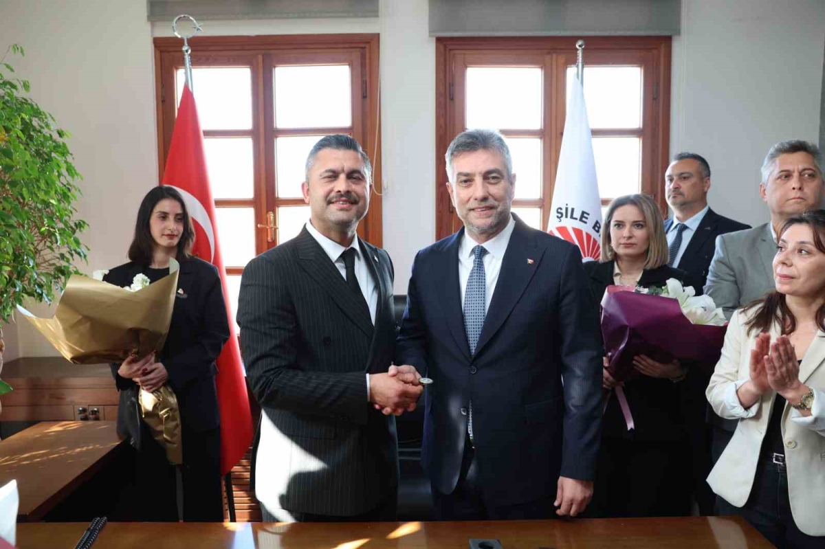 Şile’nin yeni Belediye Başkanı Özgür Kabadayı göreve başladı
