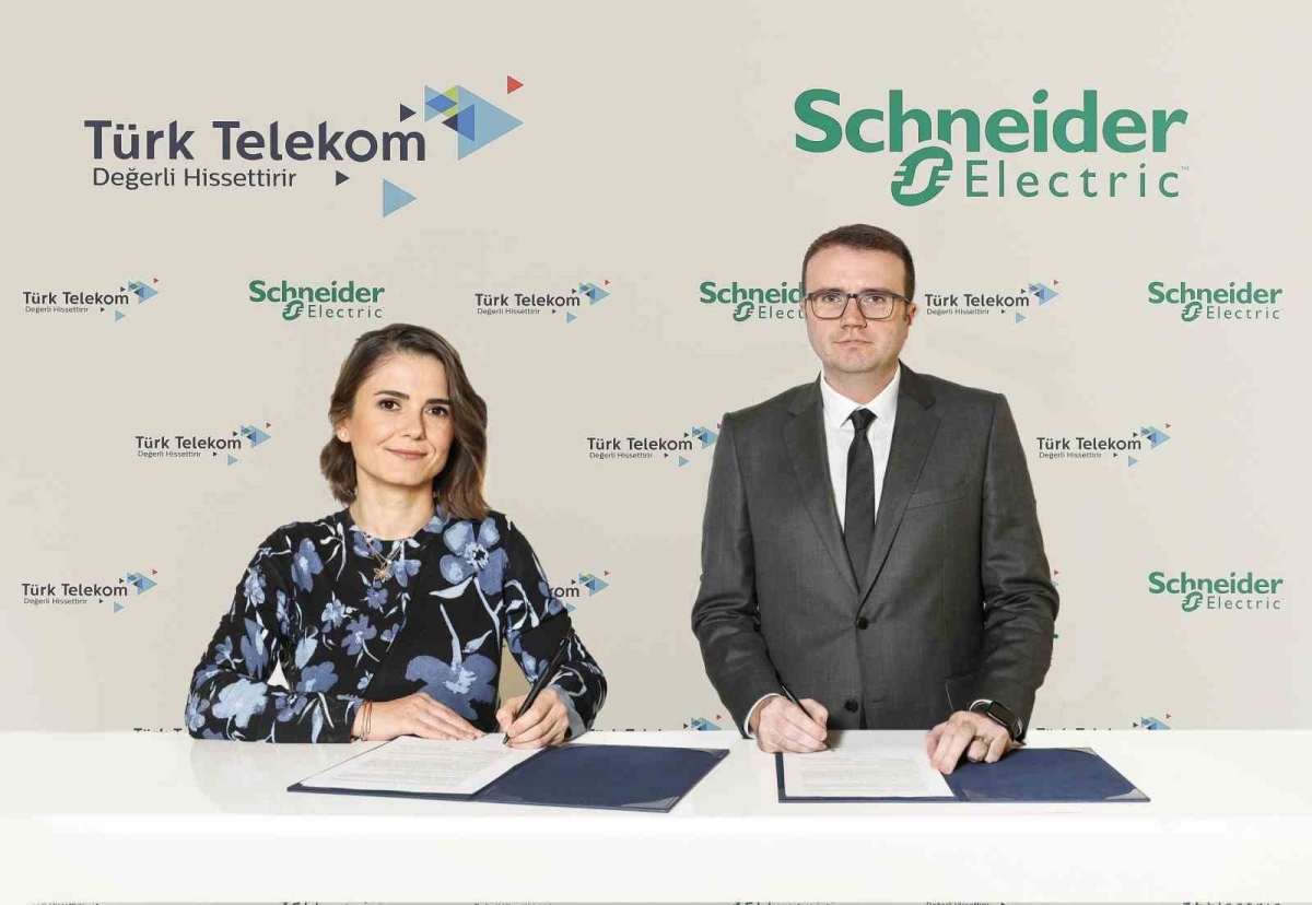 Türk Telekom ve Schneider Electric’den endüstriyel otomasyon anlaşması
