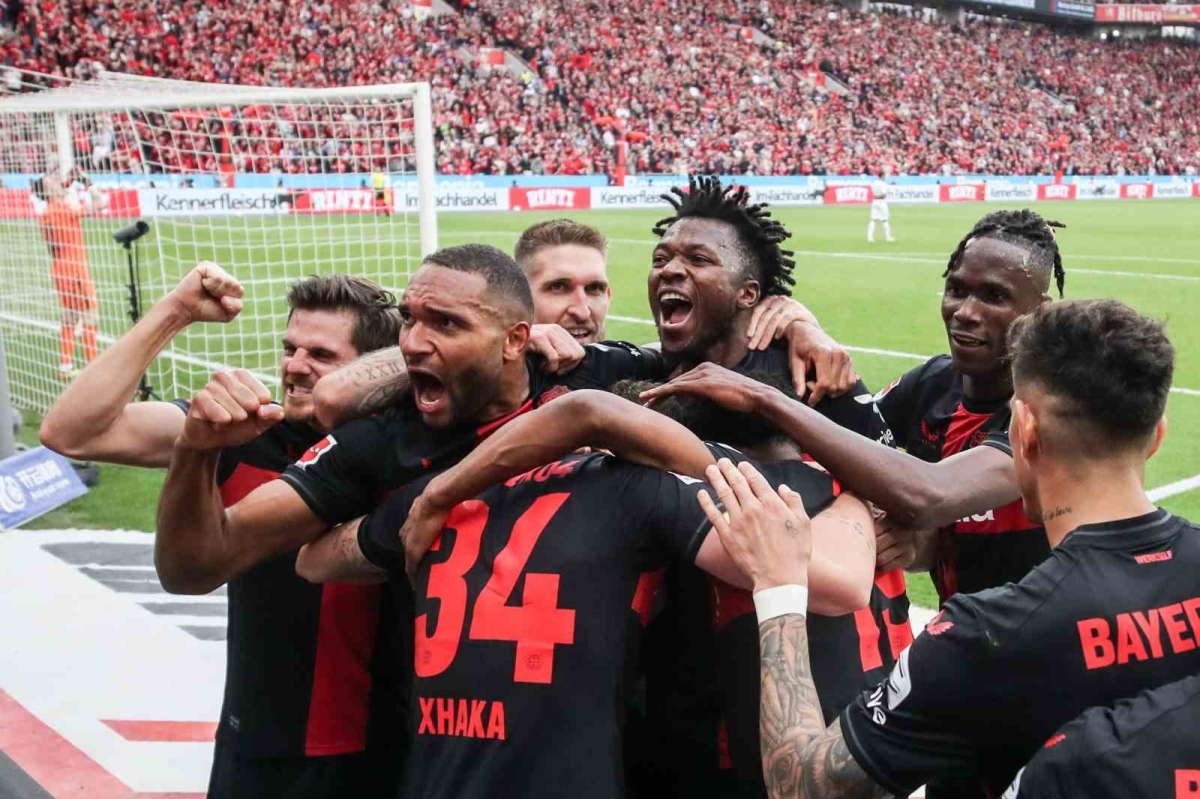 Bundesliga’da Bayer Leverkusen tarihinde ilk kez şampiyon

