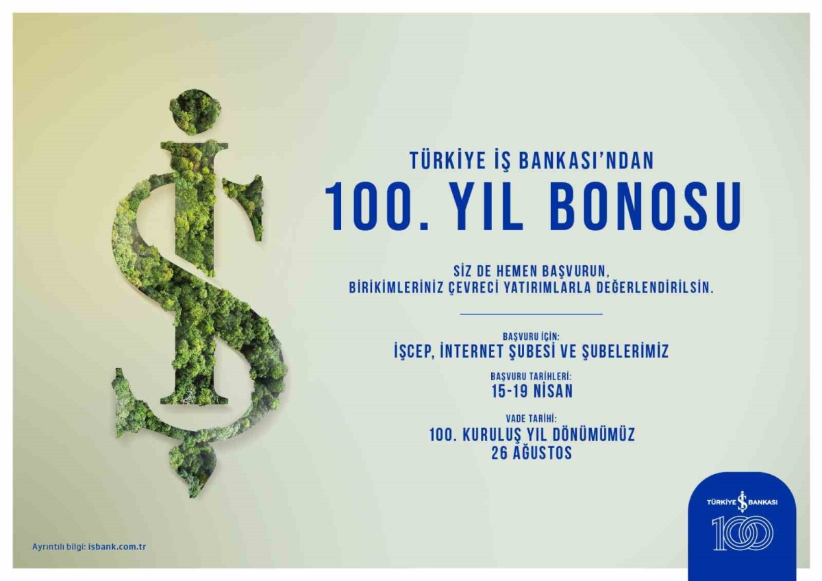 İş Bankası’ndan ‘100. Yıl Bonosu’

