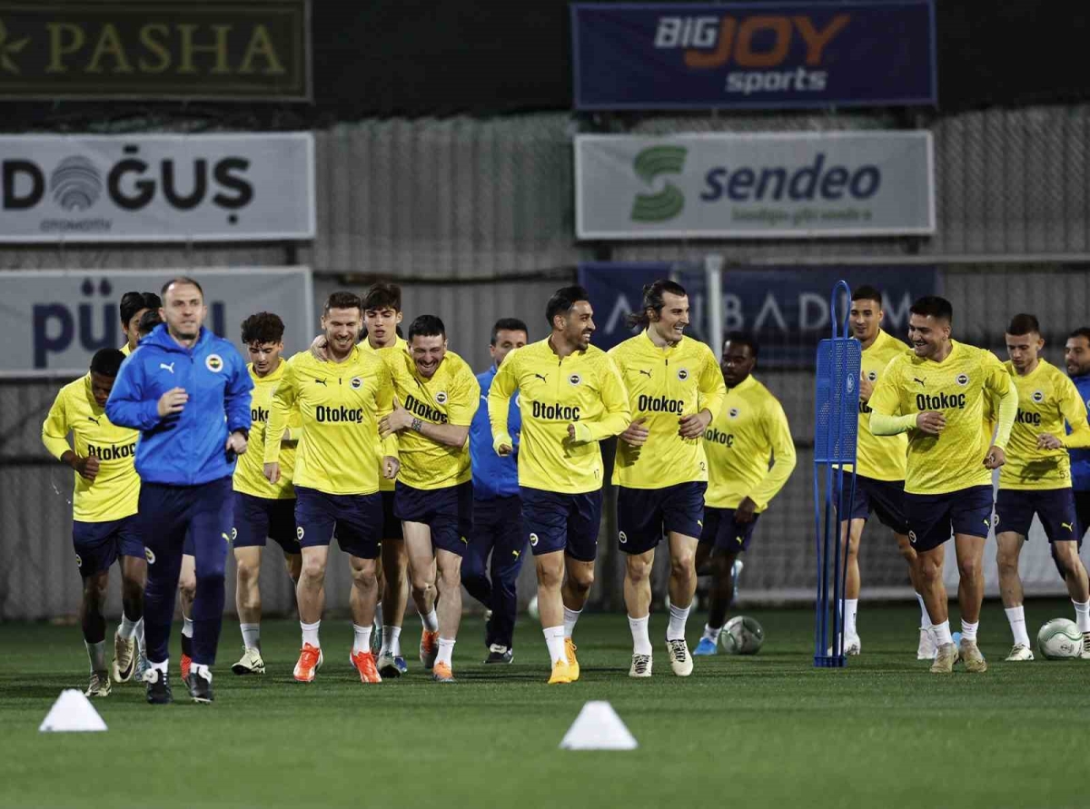 Fenerbahçe, Olympiakos maçı hazırlıklarını tamamladı
