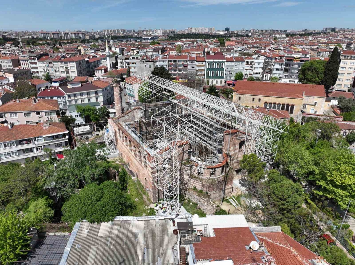 İmrahor İlyas Bey Camii’ne uzay kafes: 100 yıl sonra üstü kapatılacak

