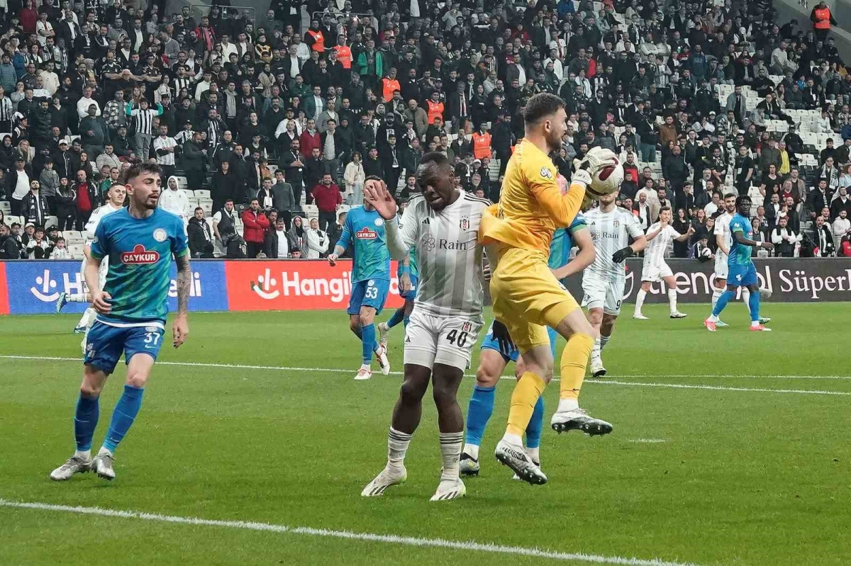 Trendyol Süper Lig: Beşiktaş: 3 - Çaykur Rizespor: 2 (Maç sonucu)
