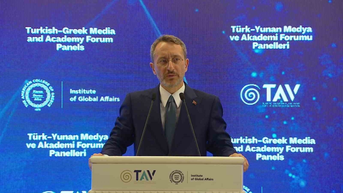 İletişim Başkanı Altun: “Yunanistan’la dostluğumuzu pekiştirecek ve güçlendirecek her türlü girişime destek vermeye hazırız”
