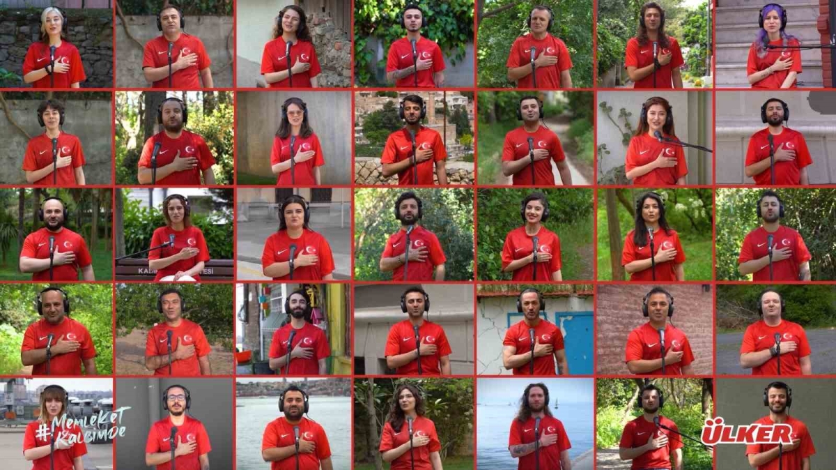 A Milli Futbol Takımı’na Ülker’den “Memleket İçin Söyle” sürprizi
