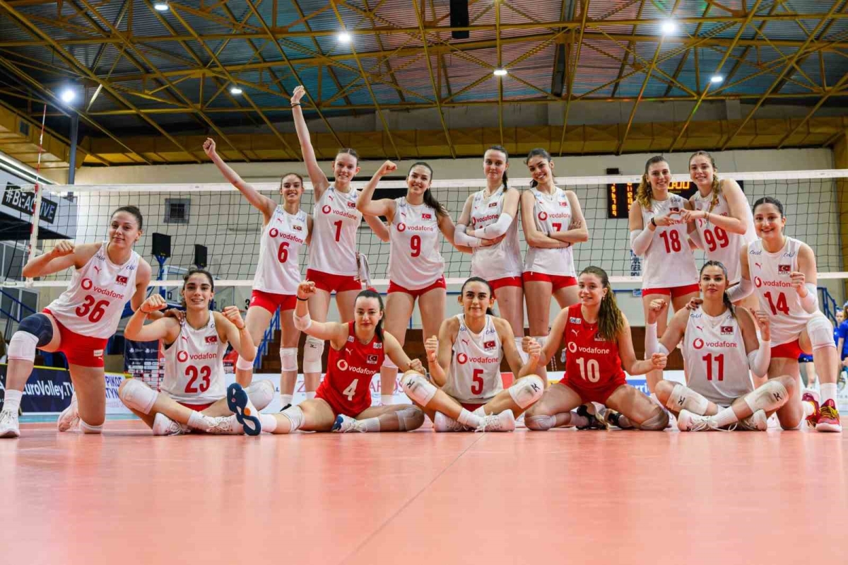 U18 Kadın Voleybol Milli Takımı, Litvanya’yı 3-1 mağlup etti
