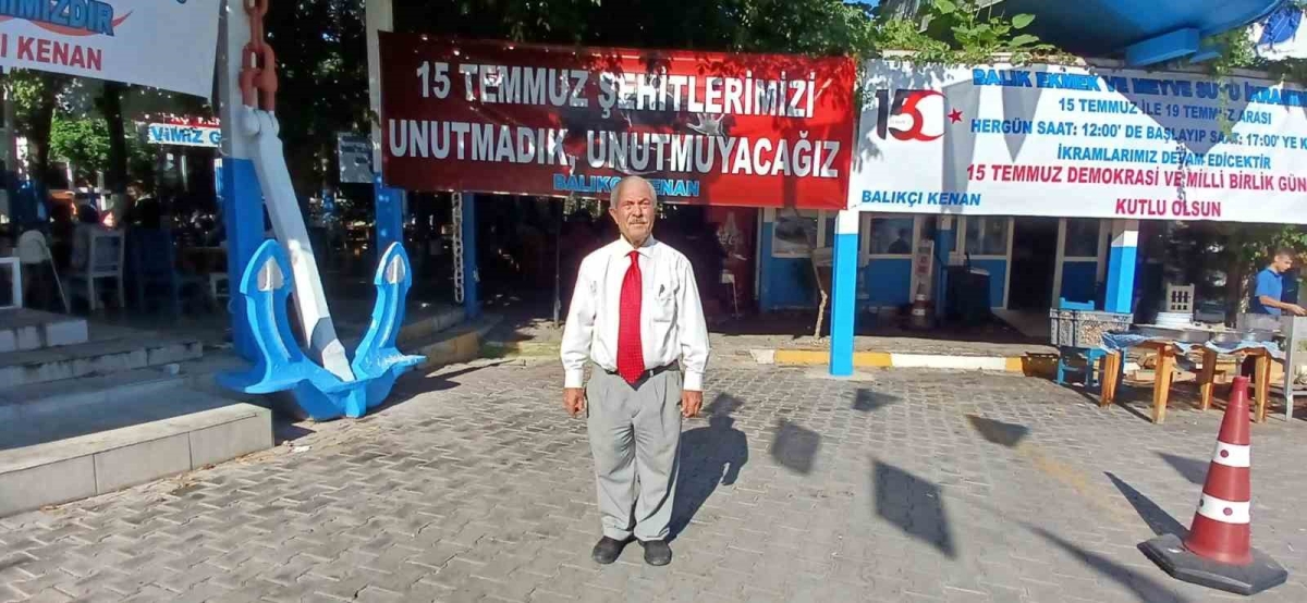 Balıkçı Kenan’da 15 Temmuz sebebiyle ücretsiz balık ekmek ikramı devam ediyor
