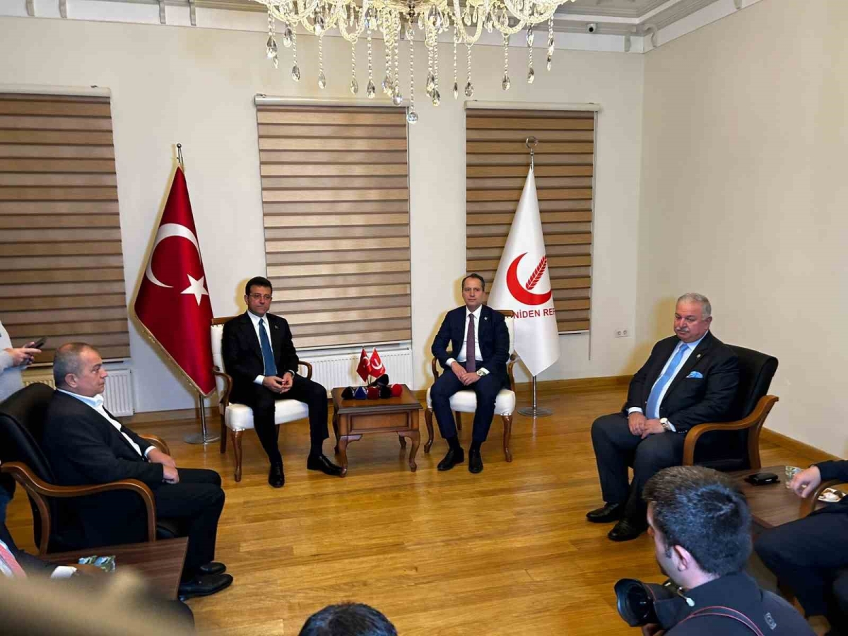 Yeniden Refah Partisi Genel Başkanı Erbakan ile İBB Başkanı İmamoğlu’ndan ortak açıklama
